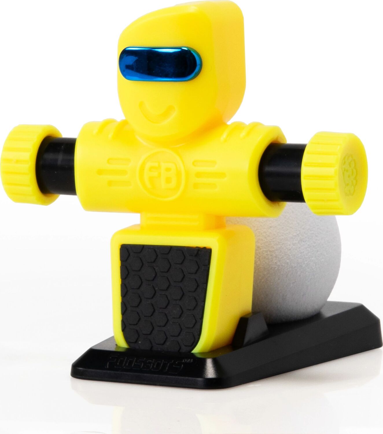 FOOSBOTS SINGLE STINGER YELLOW - Toyworld Frankston