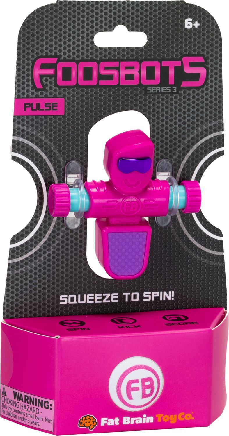 FOOSBOTS SINGLE STINGER PULSE PINK - Toyworld Frankston