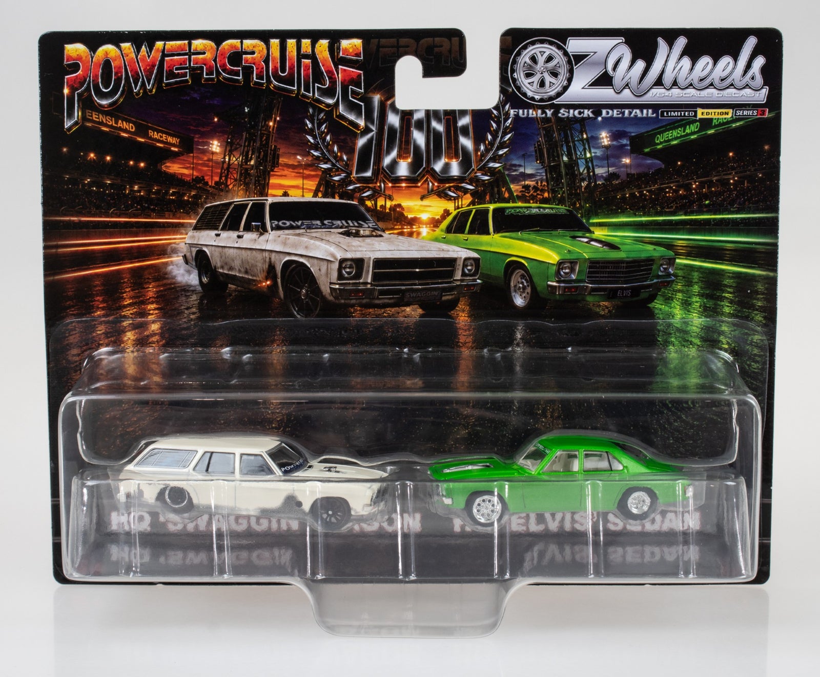 OZ WHEELS - 1:64 FSD POWER CRUISE 100 HOLDEN HQ TWIN SET