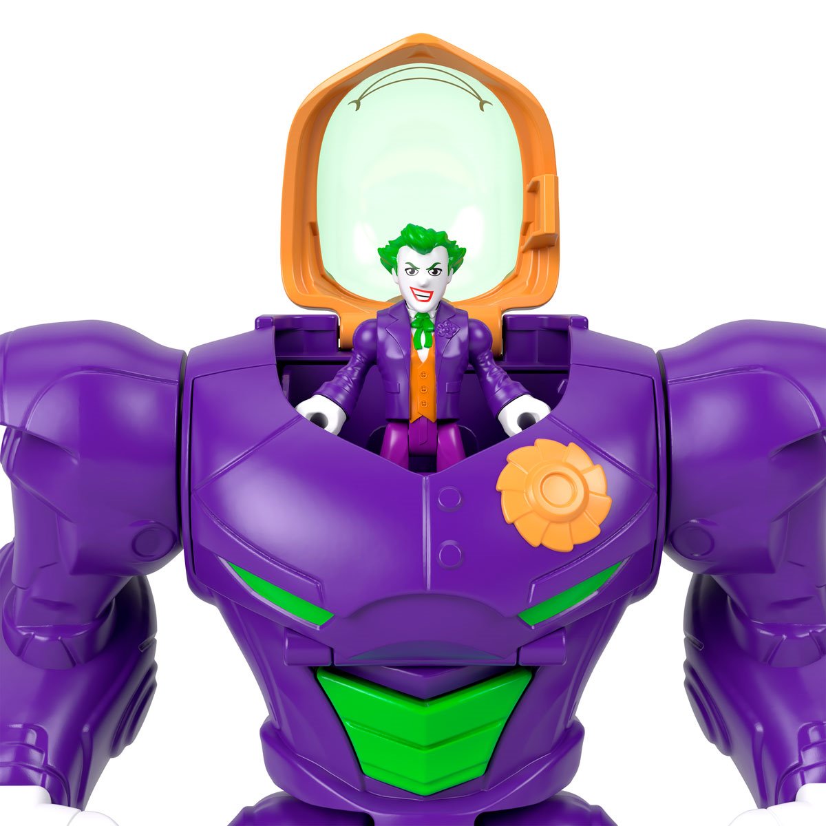 IMAGINEXT - DC METAL FORCE SUPER FRIENDS - JOKER HAMMER MECH - Toyworld Frankston