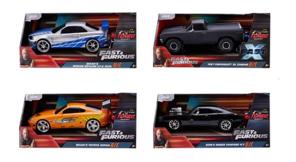 FAST AND FURIOUS - ASSORTMENT TURBO BOOST REMOTE CONTROL