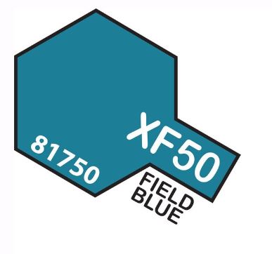 TAMIYA ACRYLIC PAINT MINI XF-50 FIELD BLUE - Toyworld Frankston