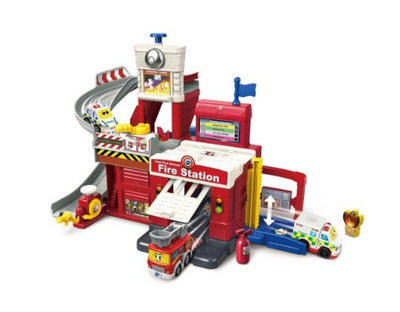 VTECH TOOT-TOOT DRIVERS FIRE STATION - Toyworld Frankston