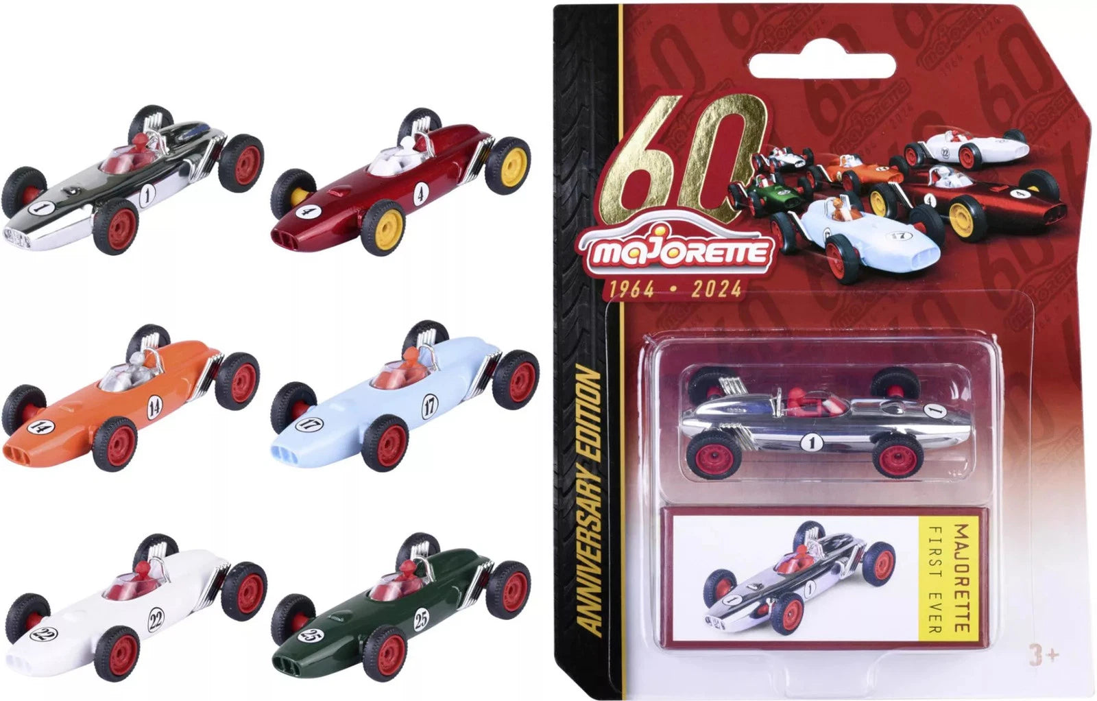 MAJORETTE ANNIVERSARY EDITION FIRST EVER ASST