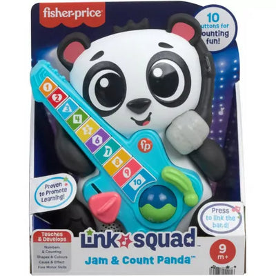 FISHER PRICE - LINK SQUAD JAM & COUNT PANDA - Toyworld Frankston