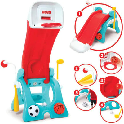 FISHER PRICE 6IN1 QWIKFLIP ACTIVITY CENTER - Toyworld Frankston