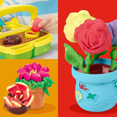 PLAY DOH - BLOOMING FLOWERS - Toyworld Frankston