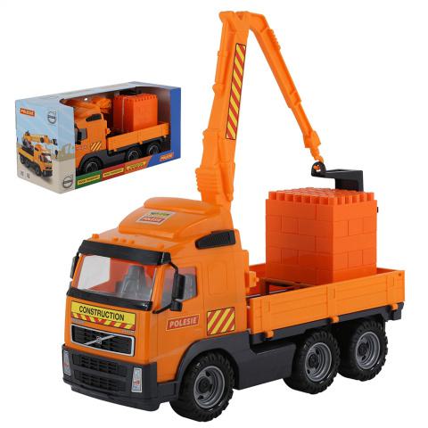 VOLVO POWERTRUCK TIMBER TRUCK CONSTRUCTION SET - Toyworld Frankston