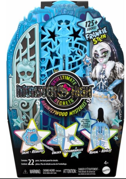 MONSTER HIGH - SKULLMATE SECRETS HAUNTLYWOOD MYSTERIES - FRANKIESTEIN - Toyworld Frankston