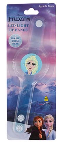 DISNEY FROZEN - LED LIGHT UP BAND - Toyworld Frankston