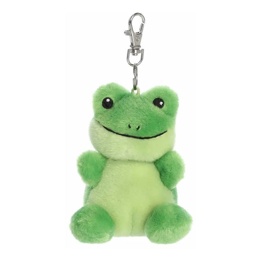 PALM PALS - RIBBITS FROG CLIP ON KEY CHAIN