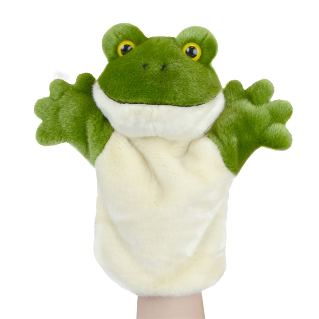 LIL FRIENDS 26CM HAND PUPPET - FROG