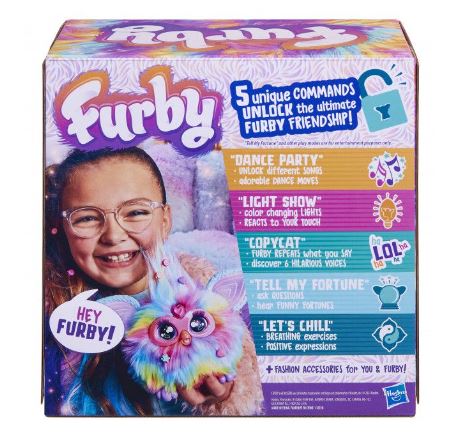 FURBY TIE DYE INTERACTIVE TOY