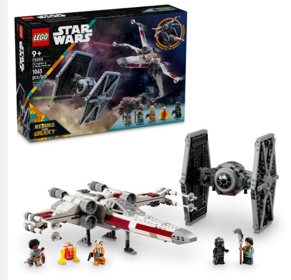 LEGO 75393 - STAR WARS - TIE FIGHTER AND X-WING MASH-UP