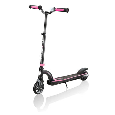 GLOBBER ONE K E-MOTION 4 PINK - 2 SPEED ELECTRIC 3 WHEEL SCOOTER