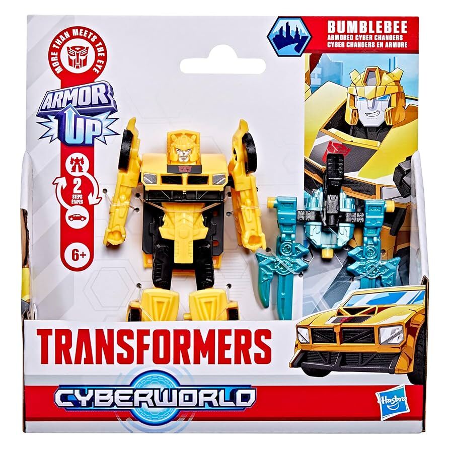 TRANSFORMERS CYBERWORLD ARMOURED CYBER CHANGERS - GALVATRON - Toyworld Frankston