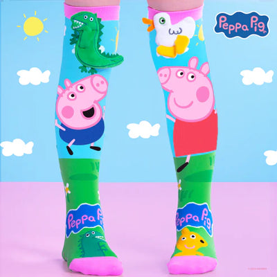MADMIA - PEPPA PIG AND GEORGE SOCKS 6-99 YEARS - Toyworld Frankston