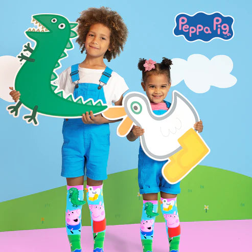 MADMIA - PEPPA PIG AND GEORGE SOCKS 6-99 YEARS - Toyworld Frankston