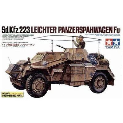 TAMIYA 1/35 SD.KFZ.223 LEICHTER PANZERSPAHWAGEN (FU) PHOTO ETCHED - Toyworld Frankston