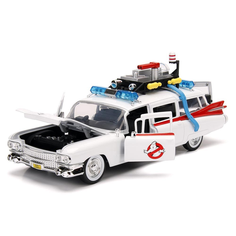 GHOSTBUSTERS (1984) – ECTO-1 HOLLYWOOD RIDES 1/24TH SCALE DIE-CAST VEHICLE REPLICA