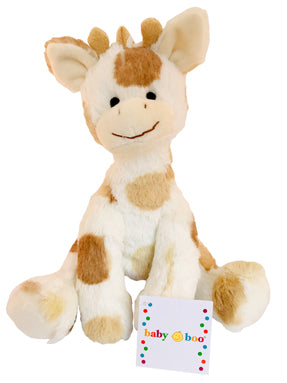 BABY BOO - 30CM BROWN SPOT GIRAFFE