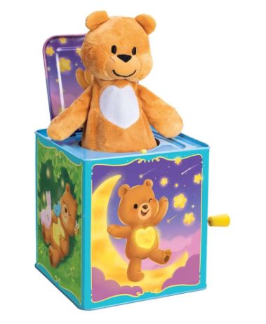 SCHYLLING  JACK IN THE BOX POP AND GLOW TEDDY - Toyworld Frankston