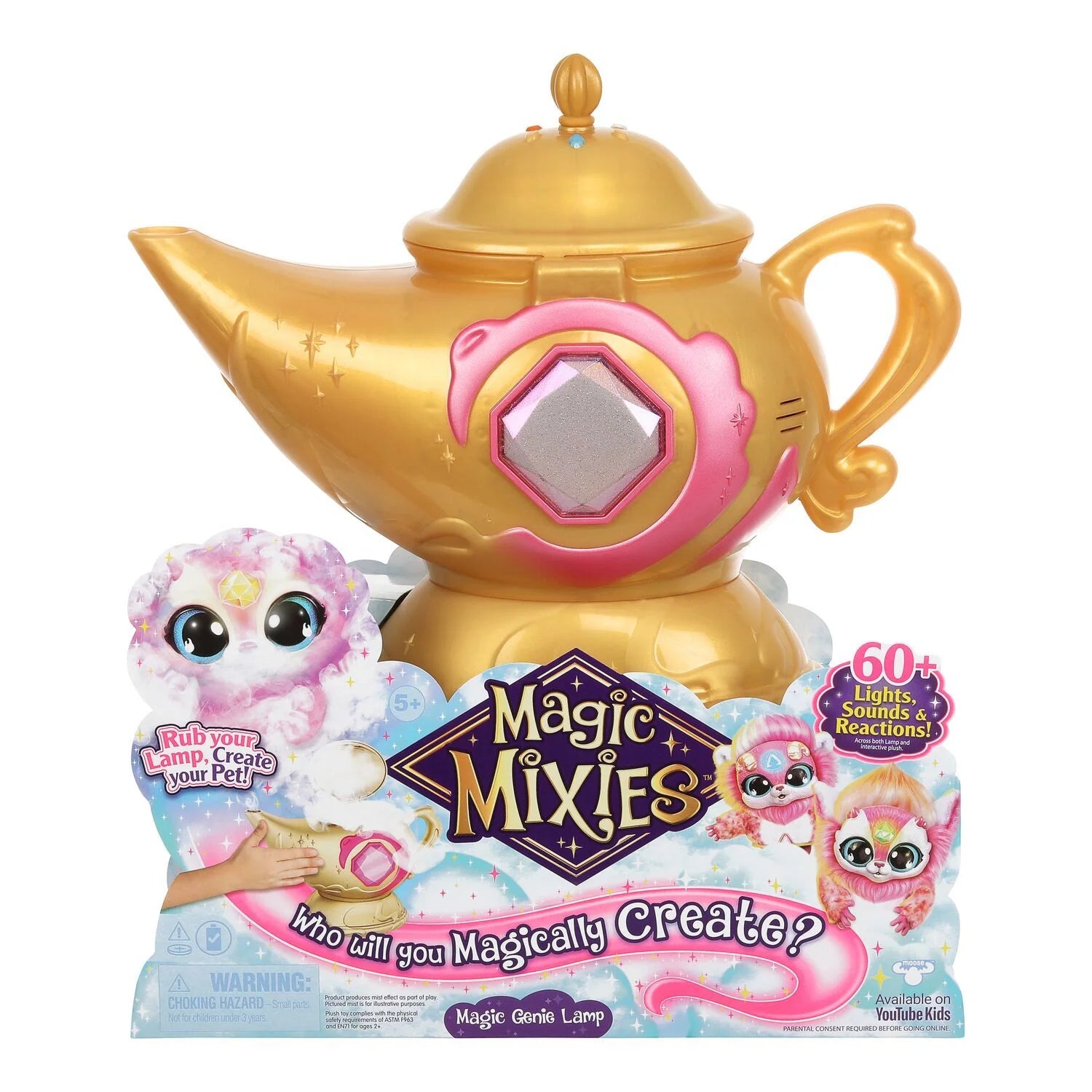 MAGIC MIXIES S3 GENIE LAMP - PINK - Toyworld Frankston