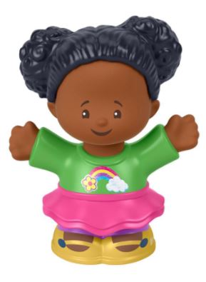 FISHER PRICE LITTLE PEOPLE SINGLE PACK -  GIRL IN PINK TUTU