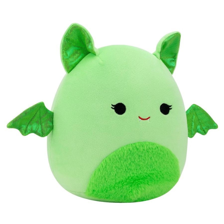 SQUISHMALLOWS 12 INCH PLUSH - 2025 HALLOWEEN COLLECTION - APPLE THE GREEN BAT - Toyworld Frankston