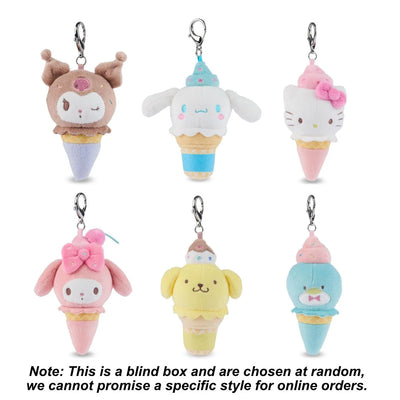 GUND HELLO KITTY & FRIENDS SURPRISE ICE CREAM PLUSH BLIND BOX