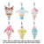 GUND HELLO KITTY & FRIENDS SURPRISE ICE CREAM PLUSH BLIND BOX