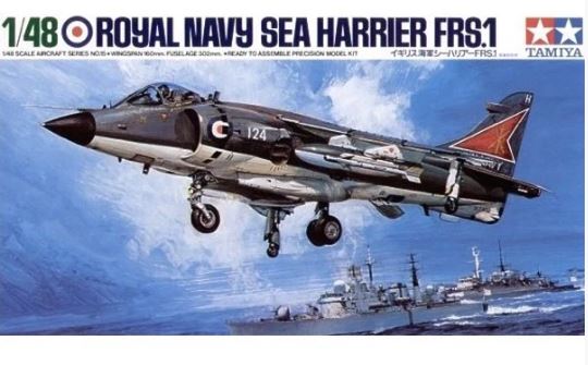 TAMIYA 1/48 ROYAL NAVY HAWKER SEA HARRIER FRS.1 - Toyworld Frankston