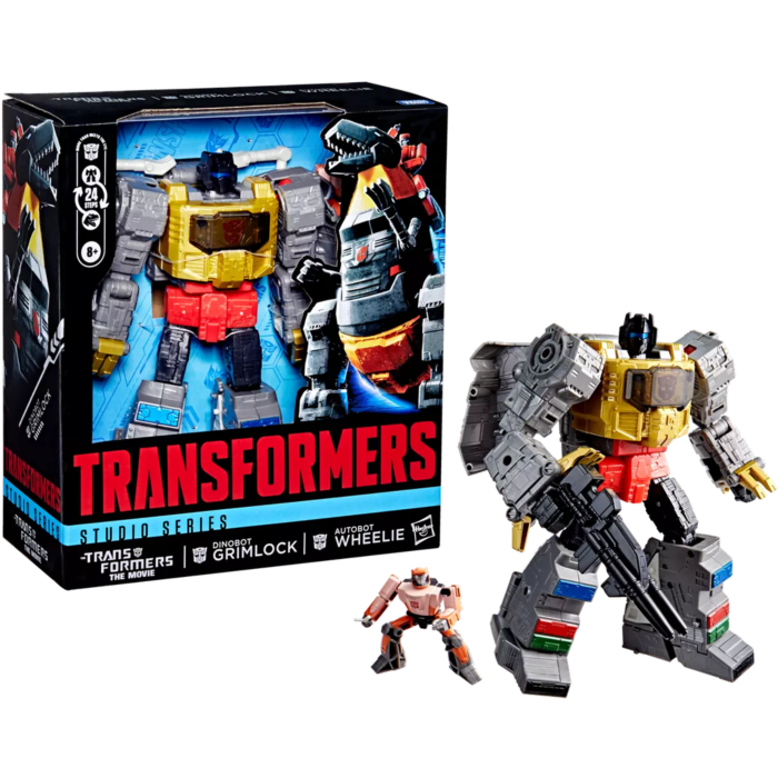 TRANSFORMERS THE MOVIE STUDIO SERIES - DINOBOT GRIMLOCK AUTOBOT WHEELIE FIGURE