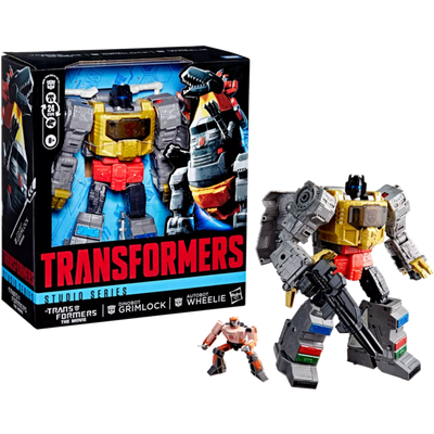TRANSFORMERS THE MOVIE STUDIO SERIES - DINOBOT GRIMLOCK AUTOBOT WHEELIE FIGURE