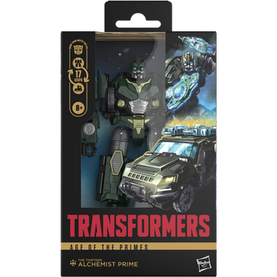 TRANSFORMERS AGE OF THE PRIMES DELUXE CLASS - THE THIRTEEN ALCHEMIST PRIME FIGURE
