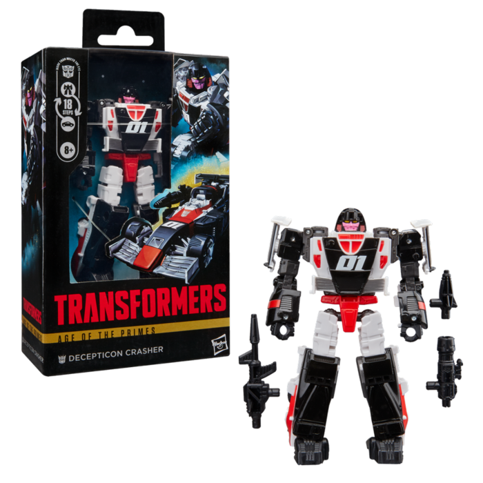 TRANSFORMERS AGE OF THE PRIMES DELUXE CLASS - DECEPTICON CRASHER FIGURE