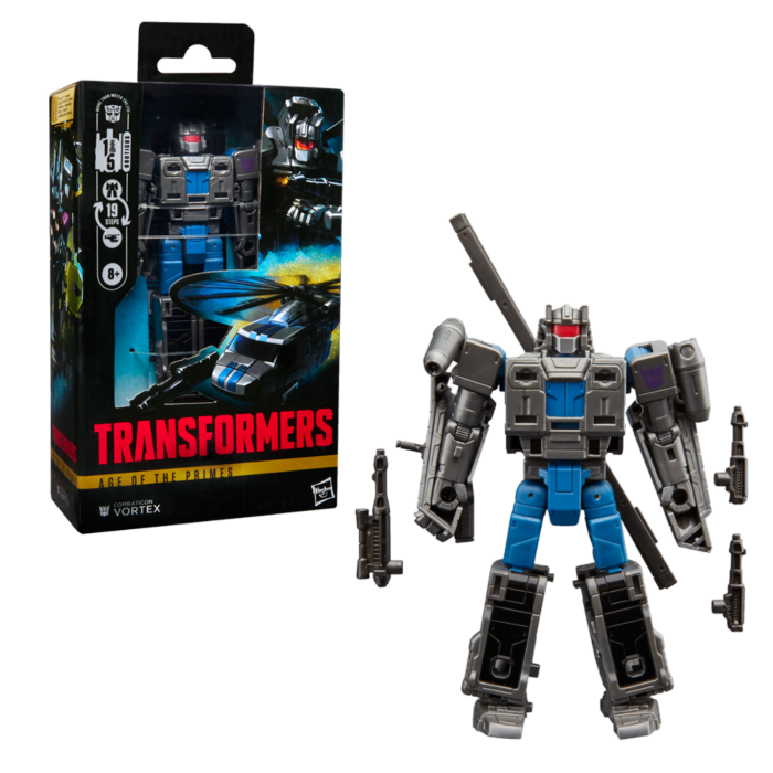 TRANSFORMERS AGE OF THE PRIMES DELUXE CLASS - COMBATICON VORTEX FIGURE - Toyworld Frankston