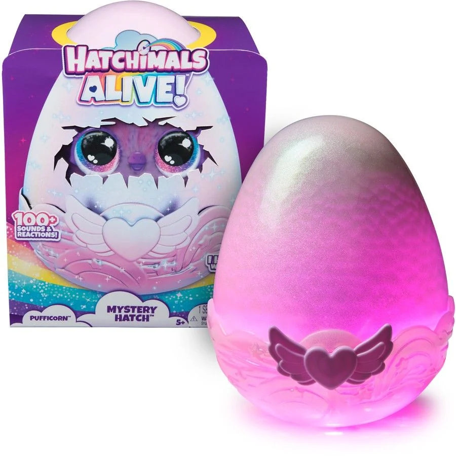 HATCHIMALS ALIVE MYSTERY HATCH PUFFICORN - Toyworld Frankston