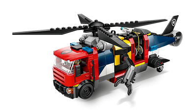 LEGO CITY 60462 HELICOPTER FIRE TRUCK AND SUBMARINE REMIX