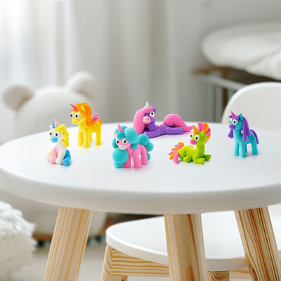 HEY CLAY RAINBOW UNICORNS SET 15 CANS
