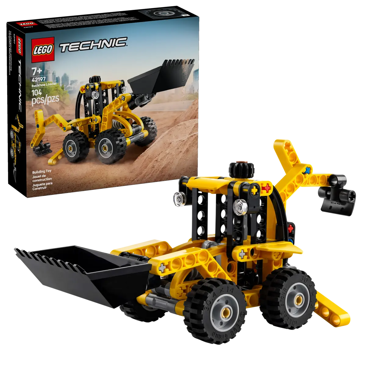 LEGO TECHNIC 42197 BACKHOE LOADER - Toyworld Frankston