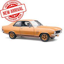 CLASSIC CARLECTABLES 1:18 1972 HOLDEN LJ TORANA XU-1 GTR - 50TH ANNIVERSARY GOLD LIVERY - Toyworld Frankston