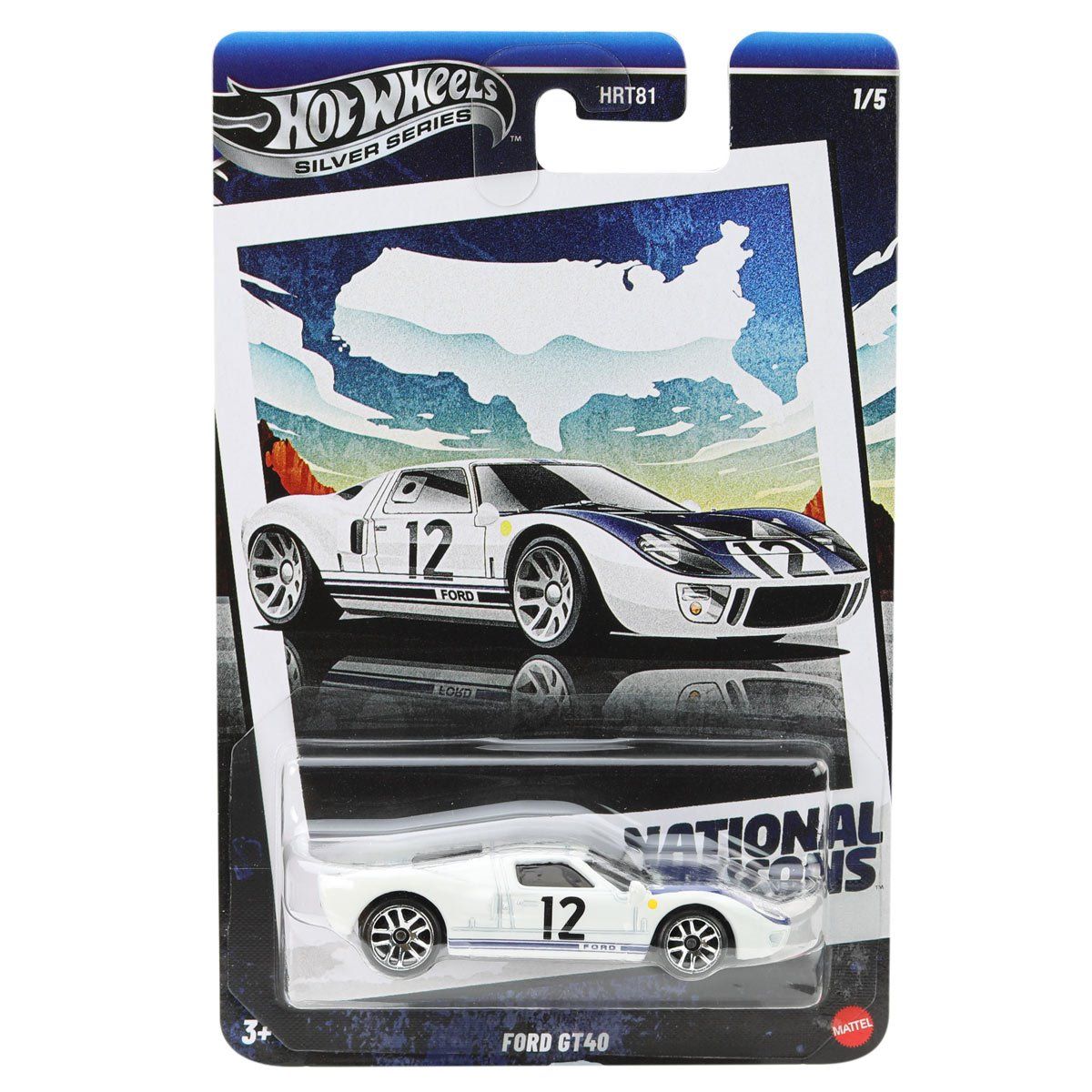 HOT WHEELS NATIONAL ICONS - FORD GT40 - Toyworld Frankston