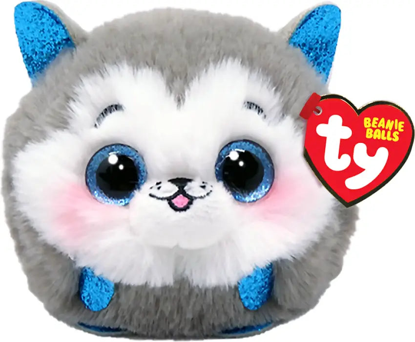 TY BEANIE BALLS - 'SLUSH' HUSKY - Toyworld Frankston