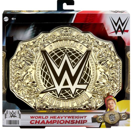 WWE WORLD HEAVYWEIGHT CHAMPIONSHIP BELT - Toyworld Frankston
