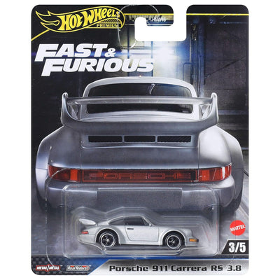 HOT WHEELS PREMIUM FAST & FURIOUS - PORSCHE 911 CARRERA RS 3.8