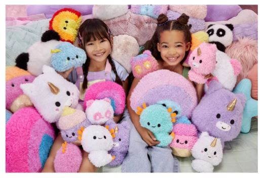 FLUFFIE STUFFIE SERIES 1 LARGE PLUSH - ICE CREAM