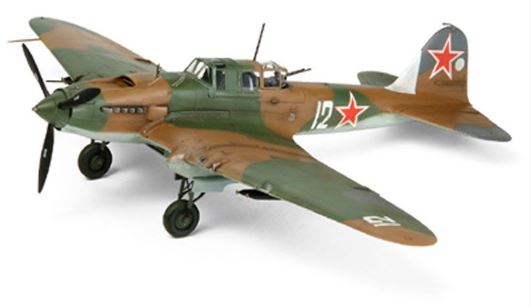 TAMIYA 1:72 ILYUSHIN IL-2 SHTURMOVIK