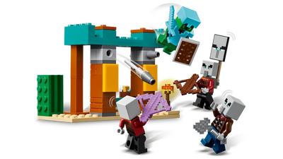 LEGO MINECRAFT 21267 THE ILLAGER DESERT PATROL - Toyworld Frankston
