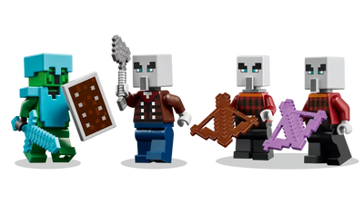 LEGO MINECRAFT 21267 THE ILLAGER DESERT PATROL - Toyworld Frankston